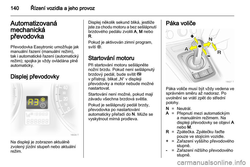 OPEL ZAFIRA 2011  Uživatelská příručka (in Czech) 