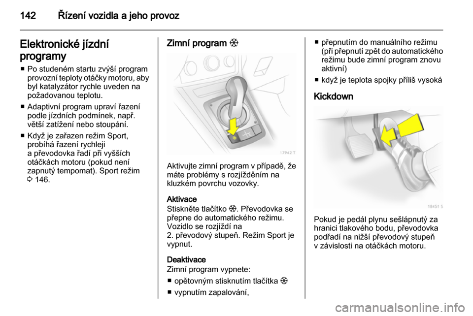 OPEL ZAFIRA 2011  Uživatelská příručka (in Czech) 