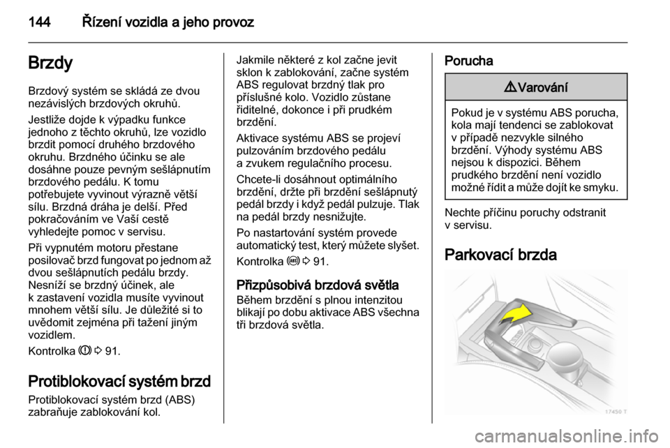 OPEL ZAFIRA 2011  Uživatelská příručka (in Czech) 