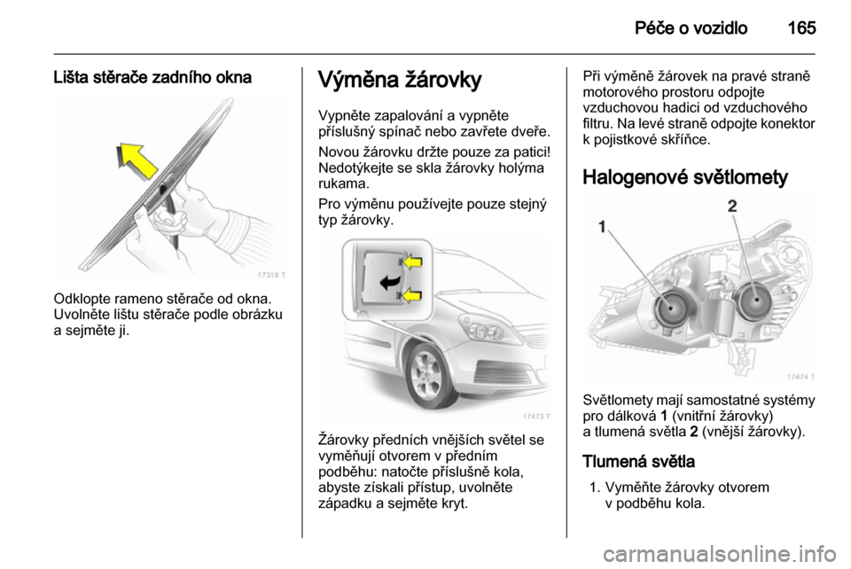 OPEL ZAFIRA 2011  Uživatelská příručka (in Czech) 
