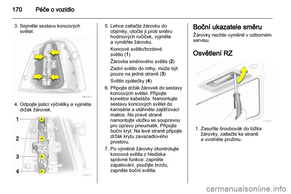 OPEL ZAFIRA 2011  Uživatelská příručka (in Czech) 