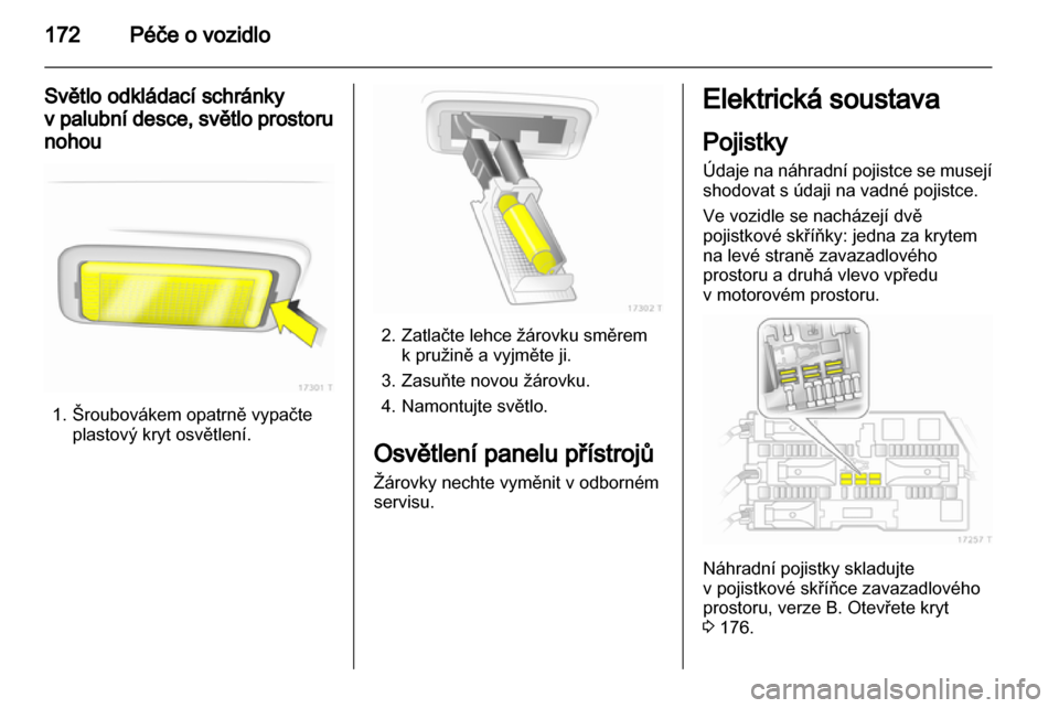 OPEL ZAFIRA 2011  Uživatelská příručka (in Czech) 