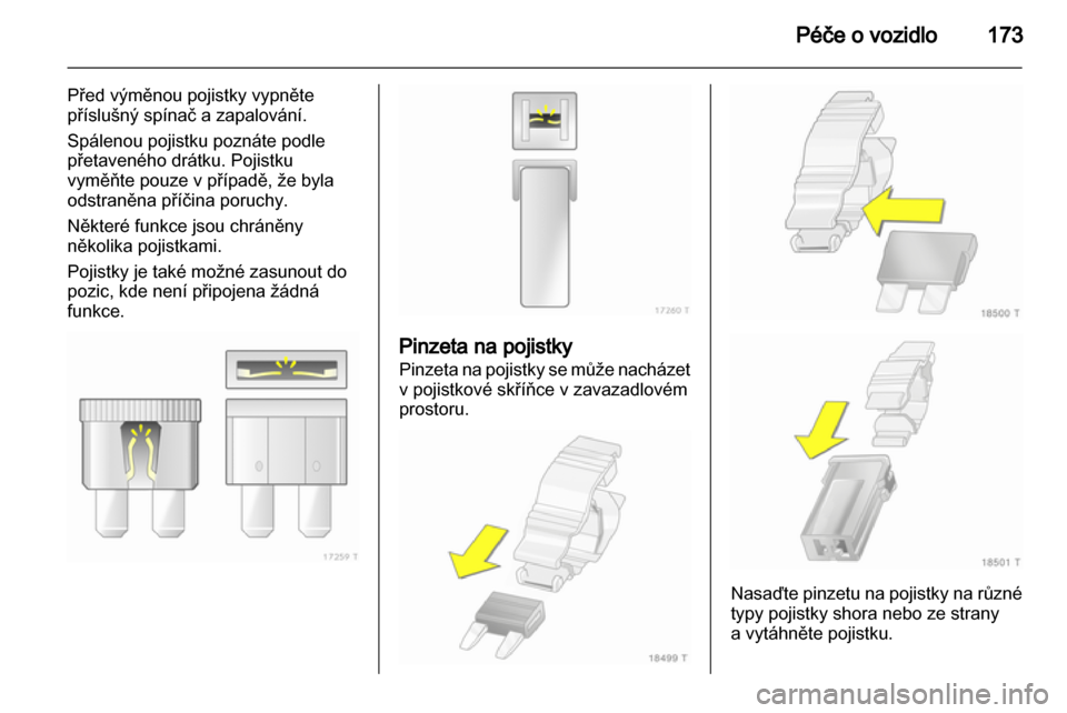 OPEL ZAFIRA 2011  Uživatelská příručka (in Czech) 