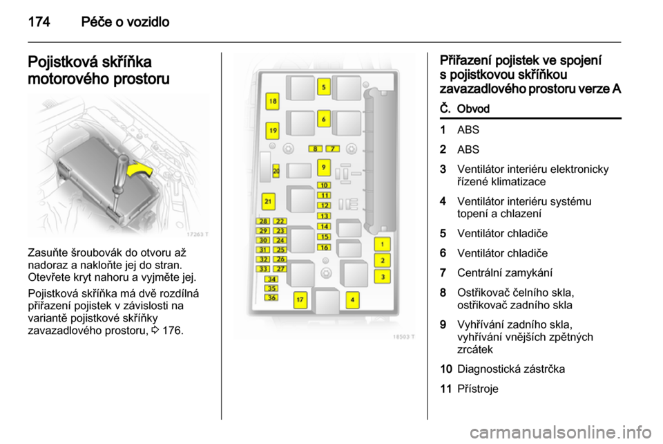 OPEL ZAFIRA 2011  Uživatelská příručka (in Czech) 
