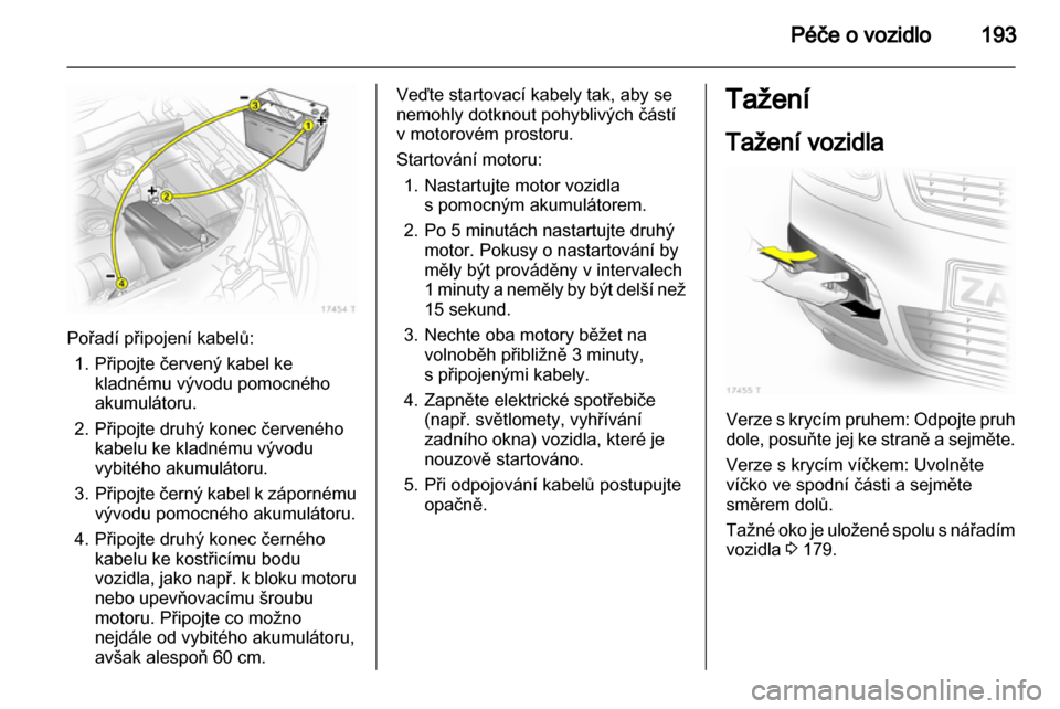 OPEL ZAFIRA 2011.5  Uživatelská příručka (in Czech) 