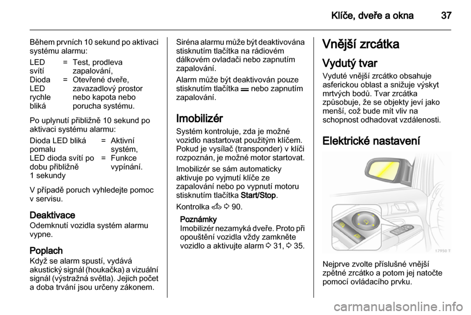 OPEL ZAFIRA 2011.5  Uživatelská příručka (in Czech) 