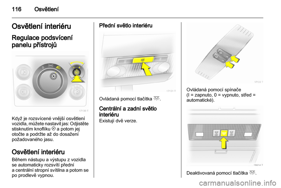 OPEL ZAFIRA 2013  Uživatelská příručka (in Czech) 