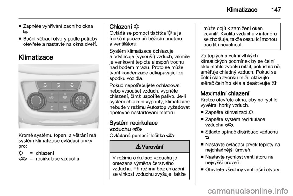 OPEL ZAFIRA TOURER 2012.5  Uživatelská příručka (in Czech) 