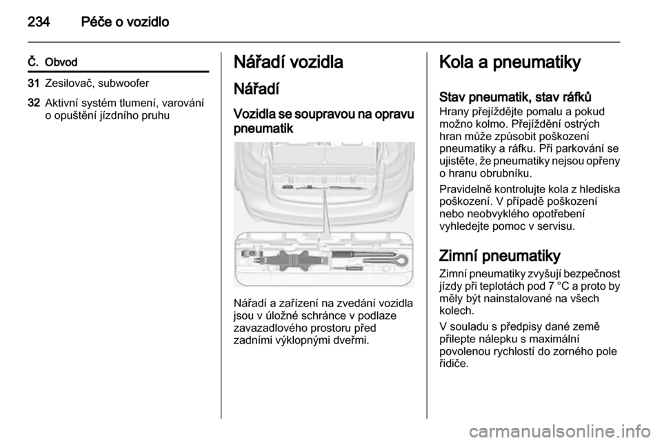 OPEL ZAFIRA TOURER 2012.5  Uživatelská příručka (in Czech) 