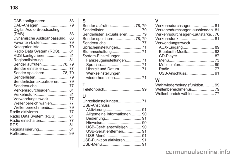 OPEL ADAM 2013  Infotainment-Handbuch (in German) 