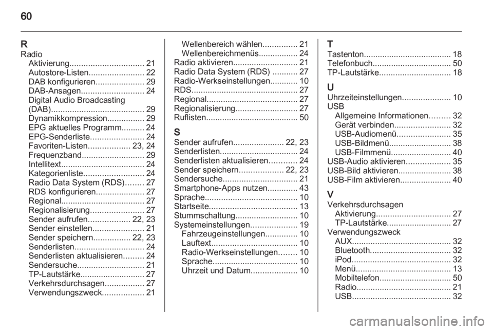 OPEL ADAM 2013  Infotainment-Handbuch (in German) 