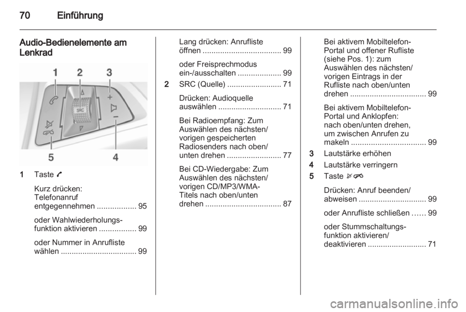 OPEL ADAM 2013  Infotainment-Handbuch (in German) 