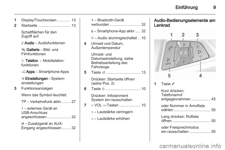 OPEL ADAM 2013  Infotainment-Handbuch (in German) 