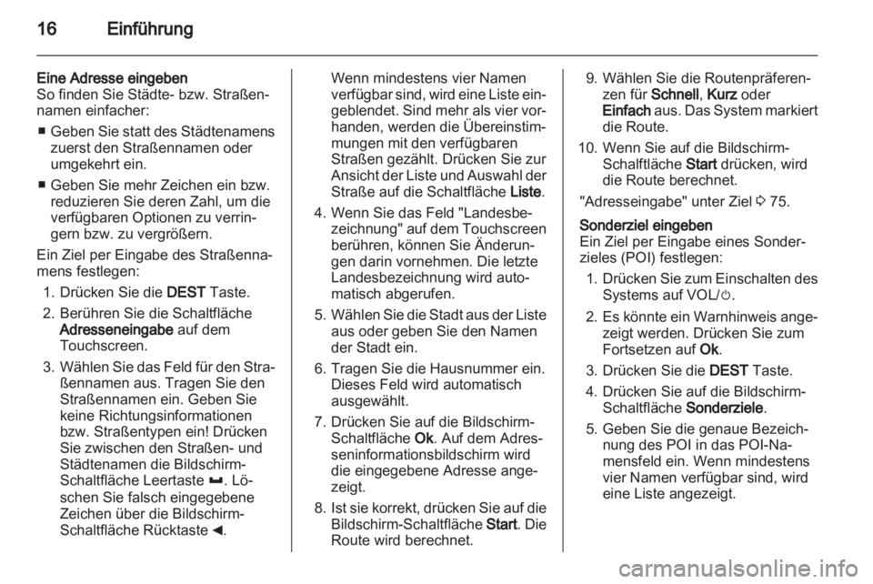OPEL AMPERA 2013  Infotainment-Handbuch (in German) 