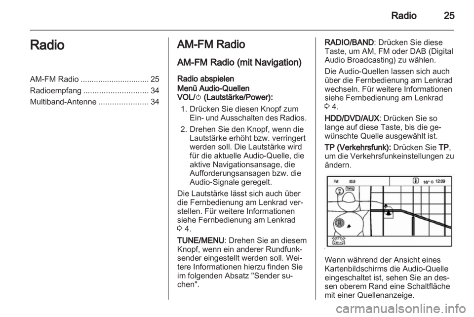 OPEL AMPERA 2013  Infotainment-Handbuch (in German) 