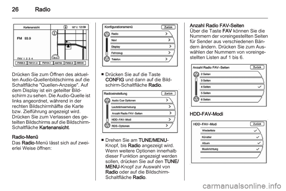 OPEL AMPERA 2013  Infotainment-Handbuch (in German) 