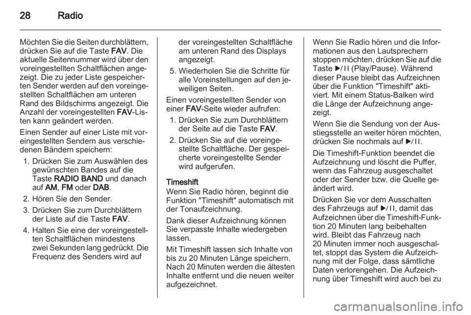 OPEL AMPERA 2013  Infotainment-Handbuch (in German) 