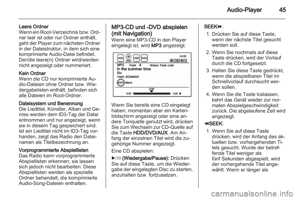 OPEL AMPERA 2013  Infotainment-Handbuch (in German) 