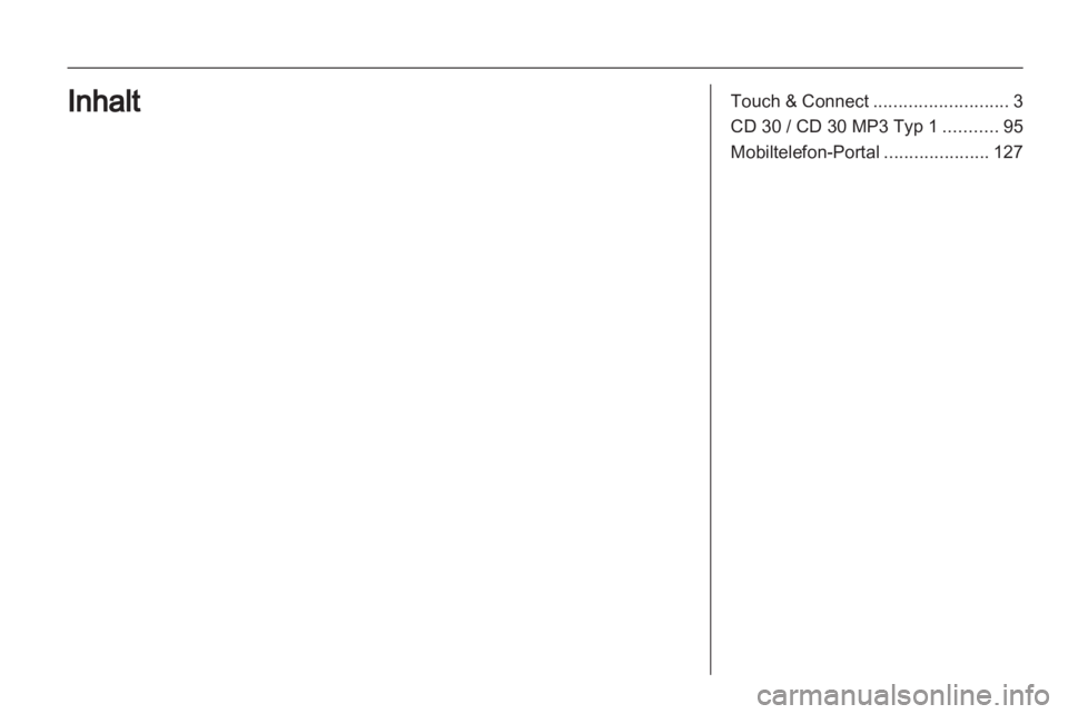 OPEL ANTARA 2012  Infotainment-Handbuch (in German) 
