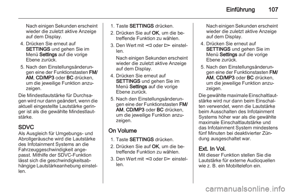 OPEL ANTARA 2012  Infotainment-Handbuch (in German) 