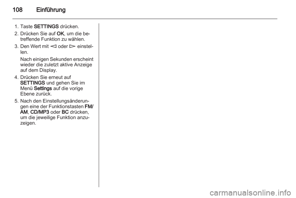 OPEL ANTARA 2012  Infotainment-Handbuch (in German) 