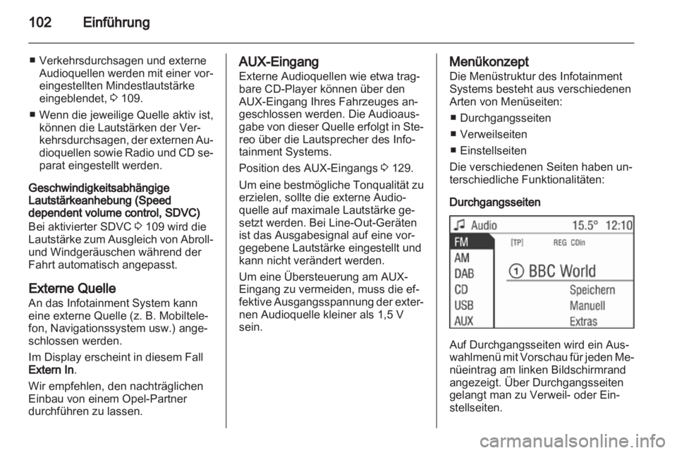 OPEL ANTARA 2013  Infotainment-Handbuch (in German) 