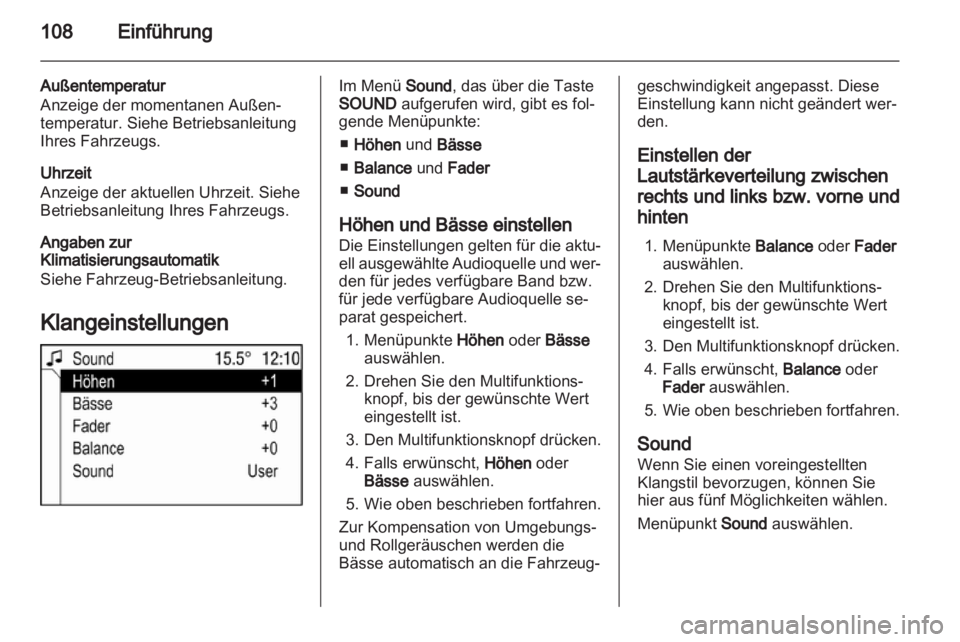 OPEL ANTARA 2013  Infotainment-Handbuch (in German) 