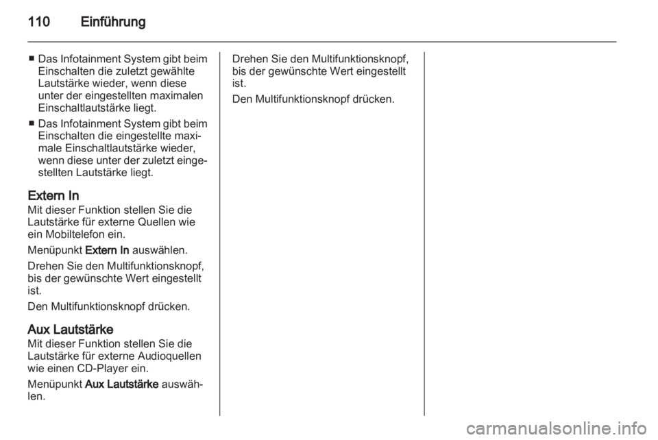 OPEL ANTARA 2013  Infotainment-Handbuch (in German) 