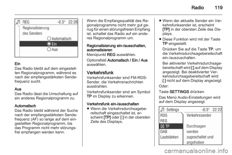 OPEL ANTARA 2013  Infotainment-Handbuch (in German) 