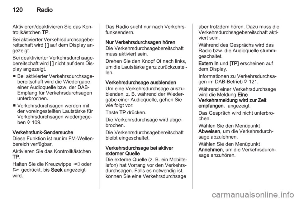 OPEL ANTARA 2013  Infotainment-Handbuch (in German) 