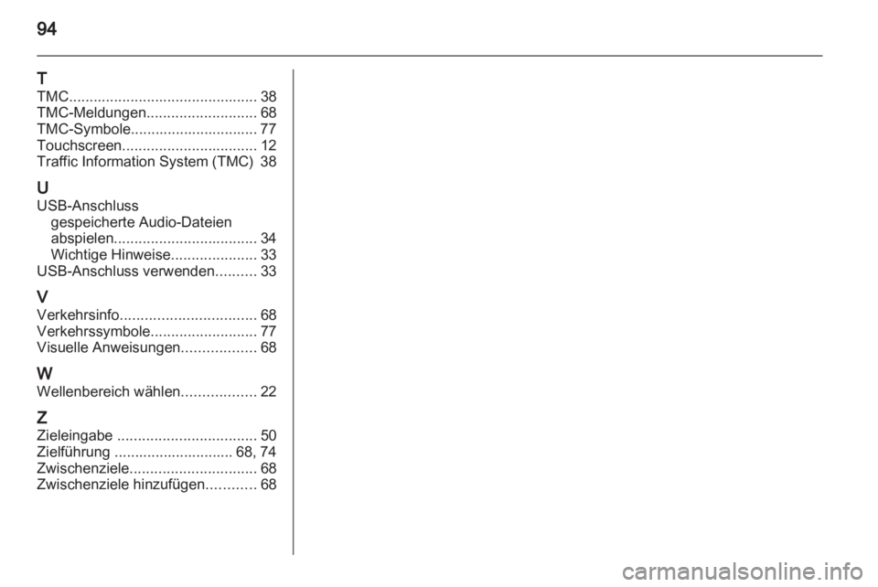 OPEL ANTARA 2013  Infotainment-Handbuch (in German) 