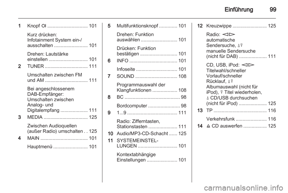 OPEL ANTARA 2013  Infotainment-Handbuch (in German) 
