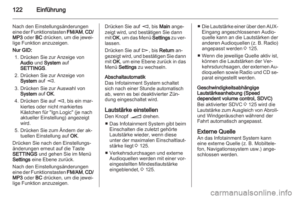 OPEL ASTRA H 2012  Infotainment-Handbuch (in German) 