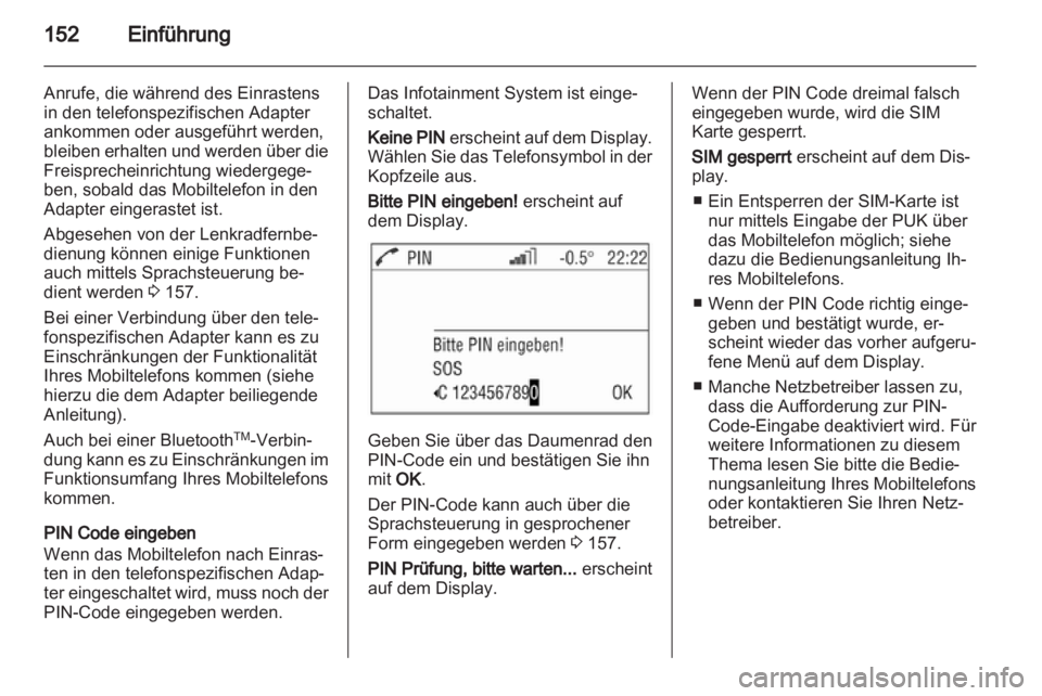 OPEL ASTRA H 2012  Infotainment-Handbuch (in German) 