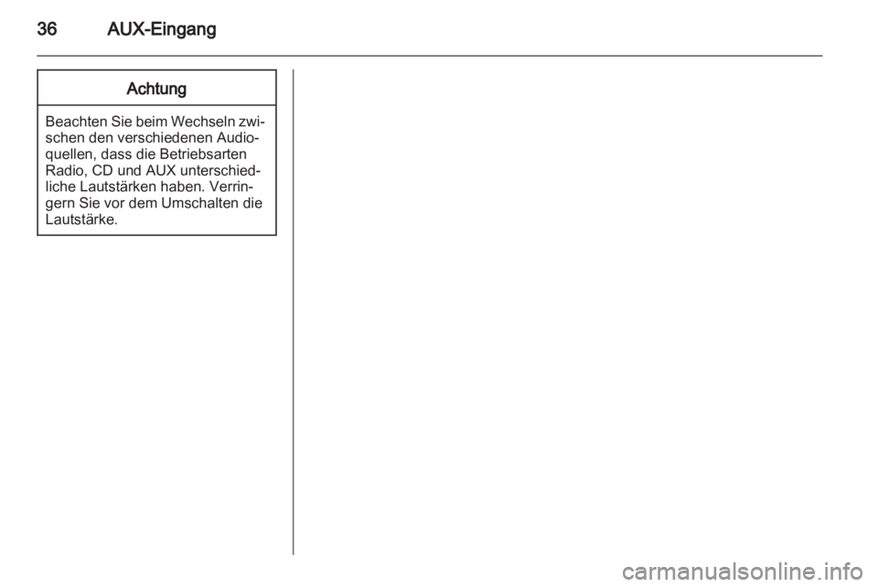OPEL ASTRA H 2012  Infotainment-Handbuch (in German) 