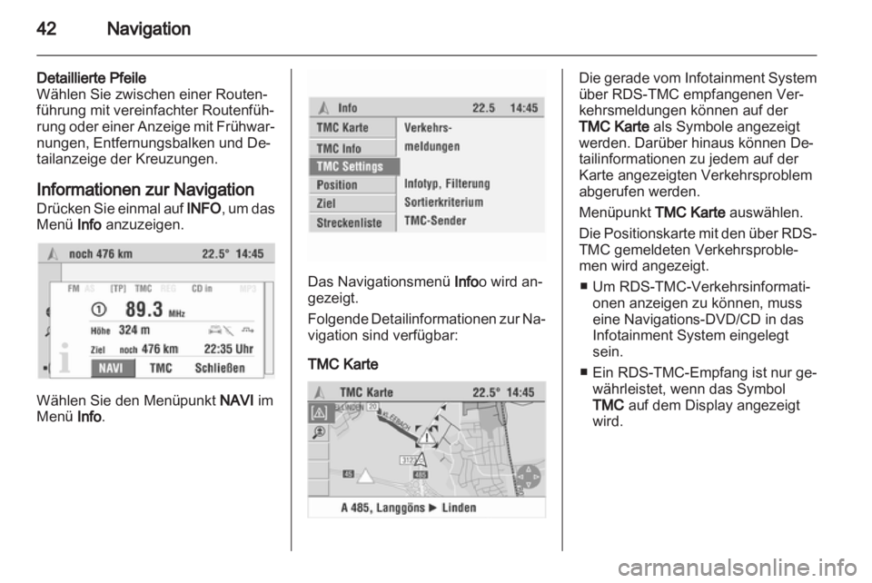 OPEL ASTRA H 2012  Infotainment-Handbuch (in German) 