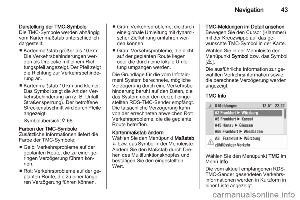 OPEL ASTRA H 2012  Infotainment-Handbuch (in German) 