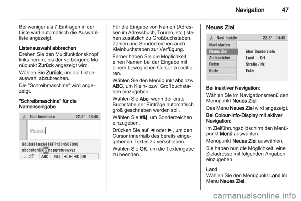 OPEL ASTRA H 2012  Infotainment-Handbuch (in German) 