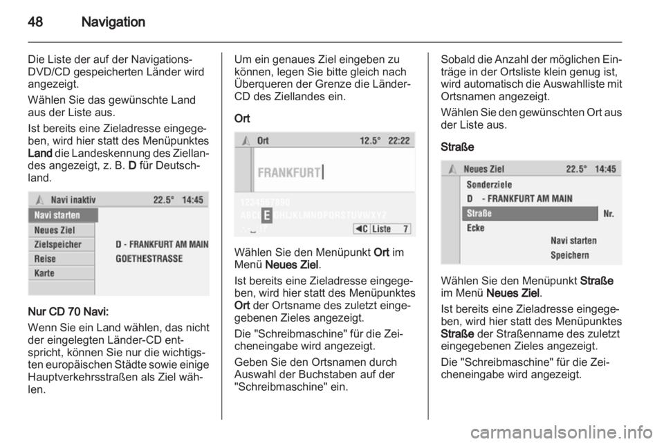 OPEL ASTRA H 2012  Infotainment-Handbuch (in German) 