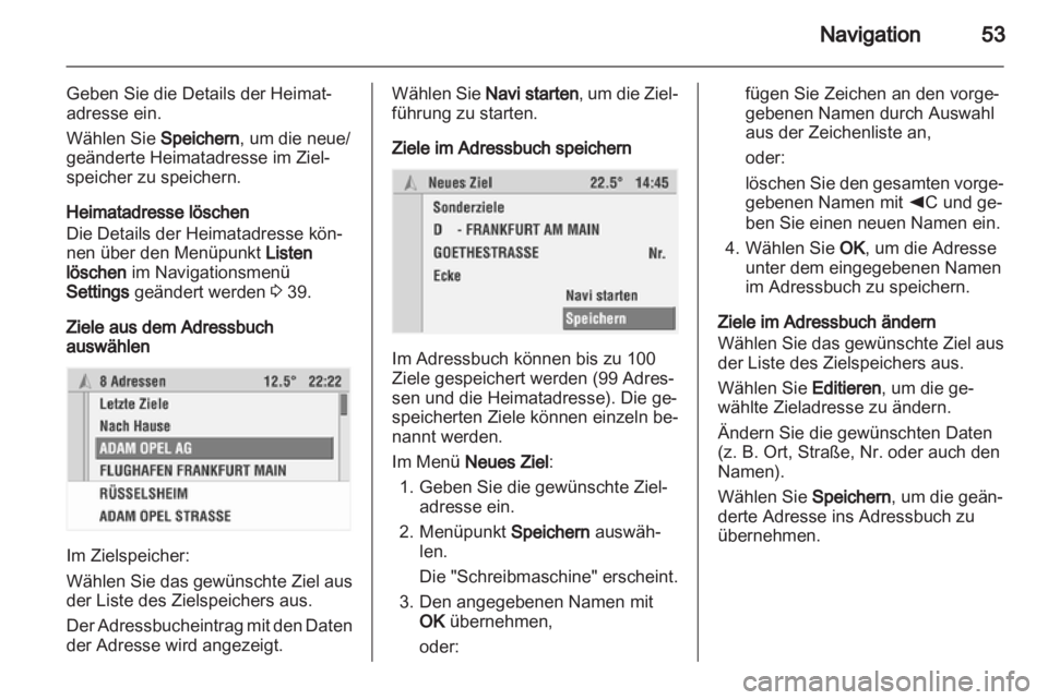 OPEL ASTRA H 2012  Infotainment-Handbuch (in German) 