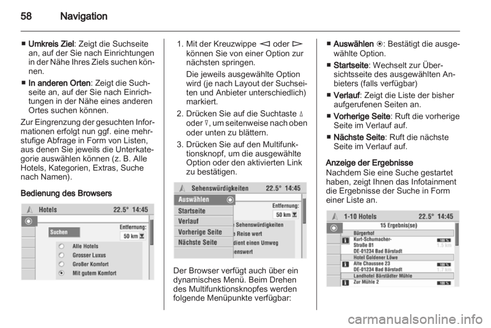 OPEL ASTRA H 2012  Infotainment-Handbuch (in German) 