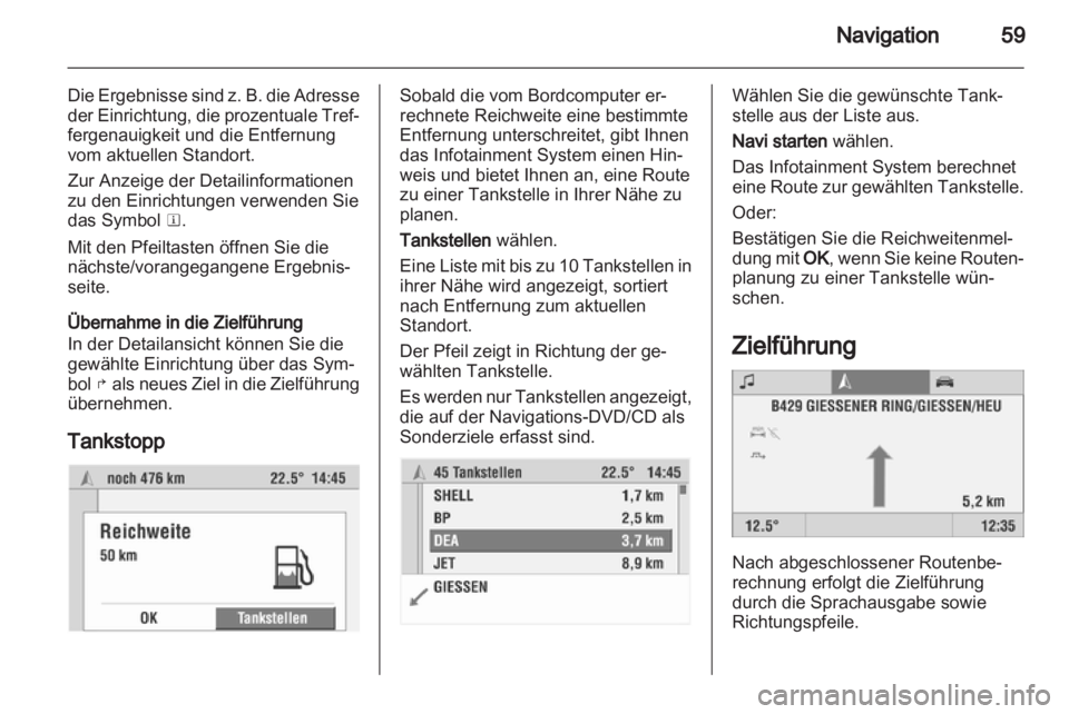OPEL ASTRA H 2012  Infotainment-Handbuch (in German) 