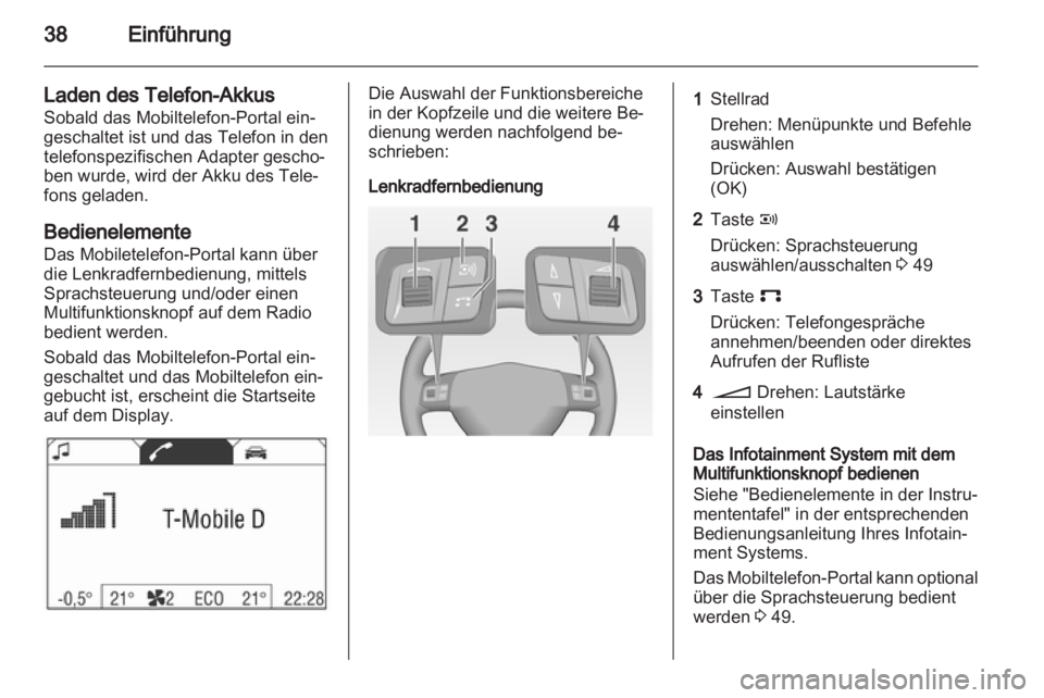 OPEL ASTRA H 2013  Infotainment-Handbuch (in German) 