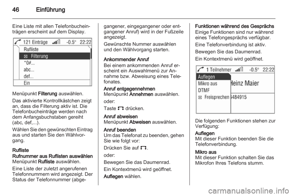 OPEL ASTRA H 2013  Infotainment-Handbuch (in German) 