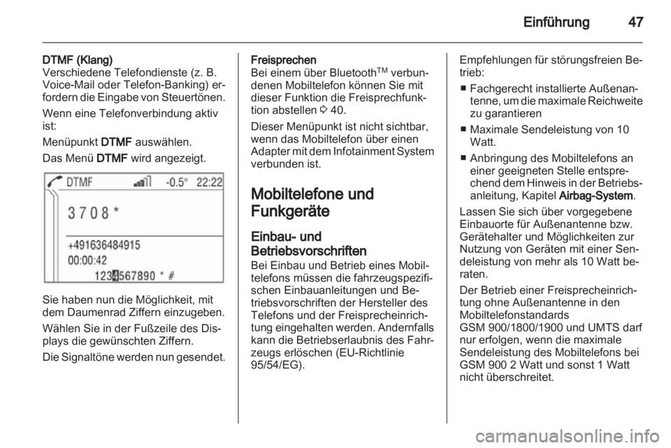OPEL ASTRA H 2013  Infotainment-Handbuch (in German) 