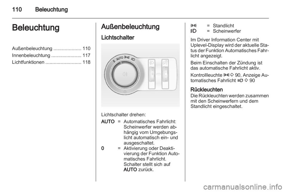 OPEL ASTRA J 2010.5  Betriebsanleitung (in German) 