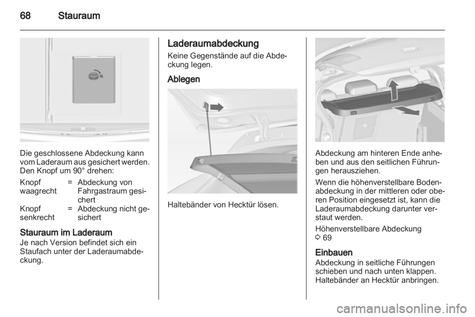OPEL ASTRA J 2010.5  Betriebsanleitung (in German) 