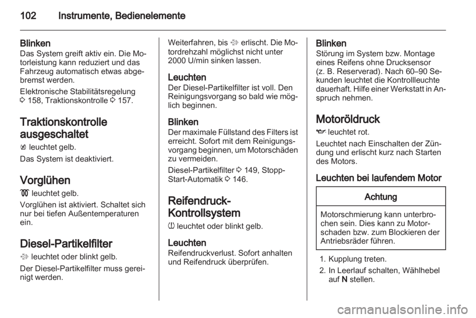 OPEL ASTRA J 2011.5  Betriebsanleitung (in German) 