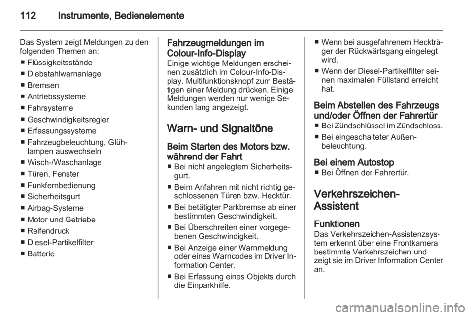 OPEL ASTRA J 2011.5  Betriebsanleitung (in German) 