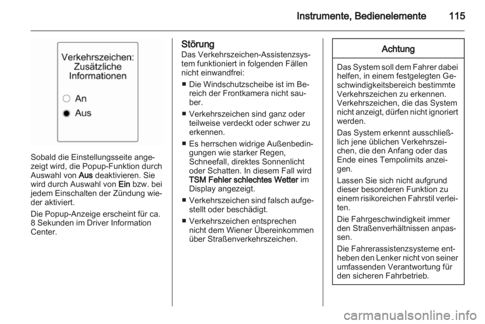 OPEL ASTRA J 2011.5  Betriebsanleitung (in German) 